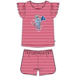 Woody pyjama meisjes - octopus - streep - 211-3-PZG-Z/944 - maat 68