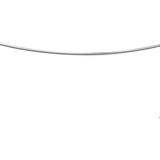 Zilveren Collier omega rond 1 1011441 40 cm