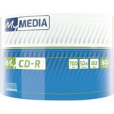 MyMedia CD-R 700MB - 52x - 50PK - Wide Printable