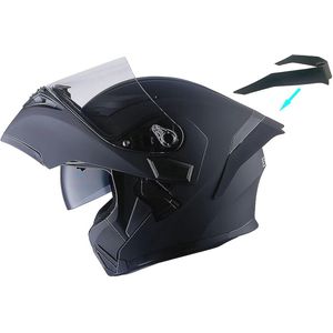 Modulaire integraalhelm met dubbel vizier voor binnen - Maat XS-XXL