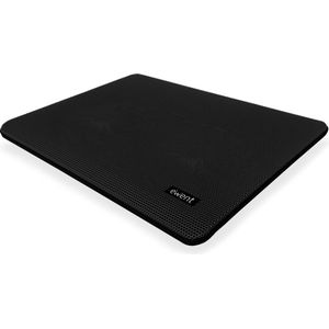 Ewent EW1256 laptop cooling pad 43,2 cm (17") 1000 RPM Zwart
