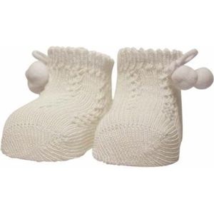iN ControL 2pack NEWBORN socks JACQUARD offwhite