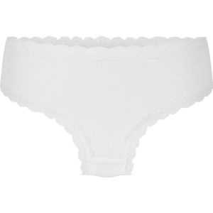 Hunkemöller Dames Lingerie Brazilian Alex - Wit - maat XS