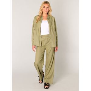 BASE LEVEL Yael Shirts - Soft Army - maat 38