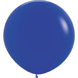 Mega ballon Royal Bleu latex – 24 inch = 61 cm.