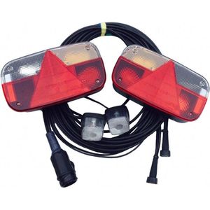 Aspock Multipoint 3 verlichtingsset - 5,5 meter hoofdkabel - 13 polig - inclusief voorgemonteerde markeringsverlichting