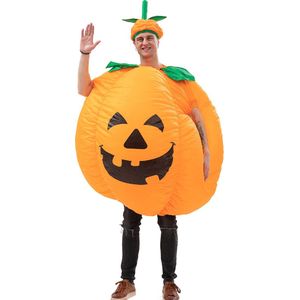 Livano Halloween Outfit - Halloween Kostuum - Pak - Opblaasbaar Kostuum - Costume - Carnaval - Volwassenen - Pompoen
