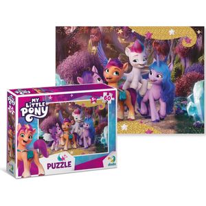 DODO Toys - My Little Pony Puzzel 5+ - 60 stukjes - 32x23 cm - My Little Pony Speelgoed 4-5-6 jaar-Kinderpuzzel 5 jaar