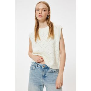 Ronde kraag Mobiel Sweater