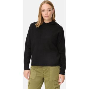 camel active - Gebreide Trui met Capuchon - Kaviaar