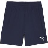 PUMA teamGOAL Shorts Heren Sportbroek - PUMA Navy-PUMA Wit - Maat L