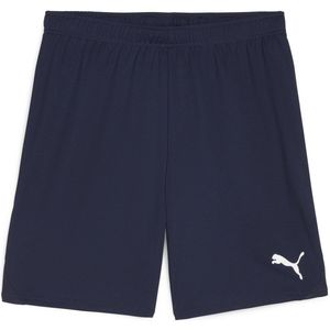 PUMA teamGOAL Shorts Heren Sportbroek - PUMA Navy-PUMA Wit - Maat M