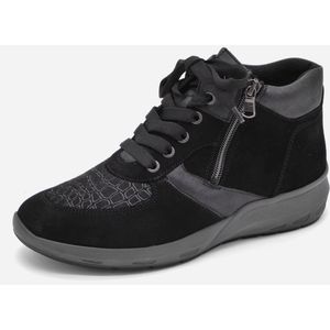 Waldläufer - Bungeez - Dames Enkelboot - Zwart