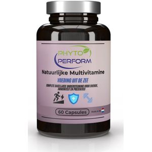 PhytoPerform - Vegan Multivitamine - Voeding uit de zee - Vitaminesupplement - 60 capsules