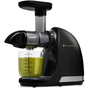 KitchenBrothers Slowjuicer - 700ml - Zwart