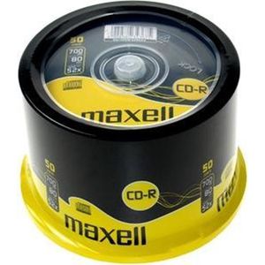 Maxell CD-R 700MB - 80min - 52x - 50 Stuks
