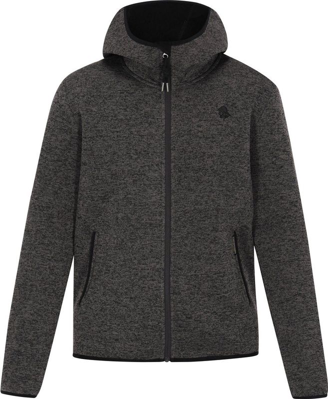 Schmuddelwedda - Fleece Jas - Donkergrijs/Zwart