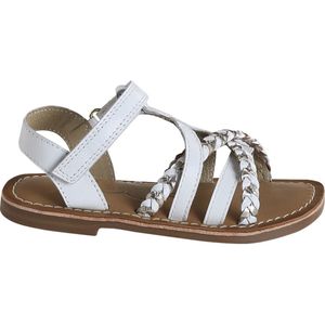 Sandalen - Multicolor - Leer - Klittenbandsluiting