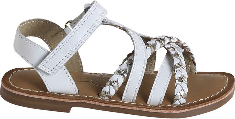 Sandalen - Multicolor - Leer - Klittenbandsluiting