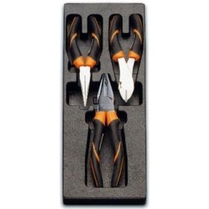 Beta - T137 - Harde Voorgevormde Inzetbakken met Assortiment Gereedschap