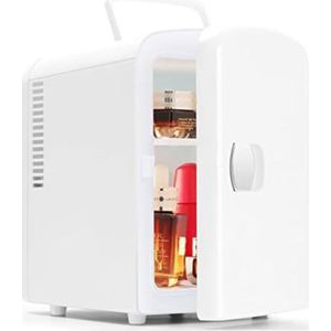 Gratyfied-Minibar koelkast-Mini koelkast glazen deur-Minikoelkast met vriesvak