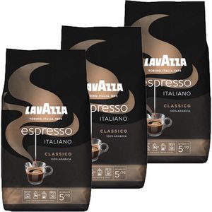 Lavazza Espresso Italiano Classico koffiebonen 1kg x3