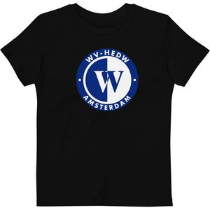 Wv Hedw - Biologisch katoenen T-shirt voor kinderen - Black, 7-8
