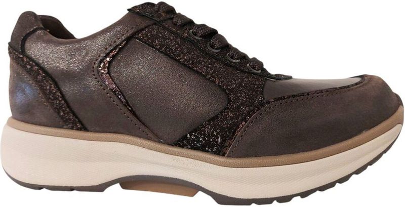 Xsensible - Stretchwalker Sneaker Georgia 30151.3.307 GX - Donkerbruin Combi
