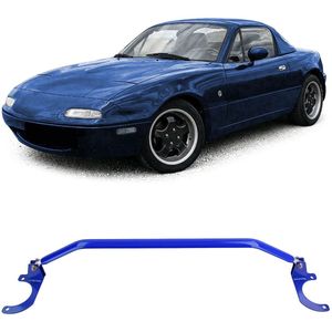Aluminium Veerpootbrug Blauw Verstelbaar 3-delig Geschikt voor Mazda MX-5 NA/NB (1989-2000)