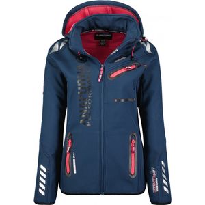 Geographical Norway Anapurna Softshell Jas Dames - Reinana Navy Pink - S