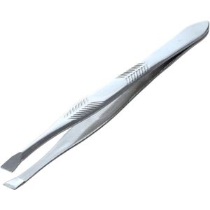 Igoods Pincet - Wenkbrauwen - Tekenverwijderaar - Epileren - Precisie Pincet - Gezichtshaarverwijderaar - RVS