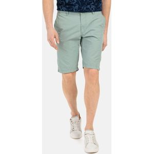 camel active Chino Shorts regular fit - Maat menswear-34IN - Blauw-Groen