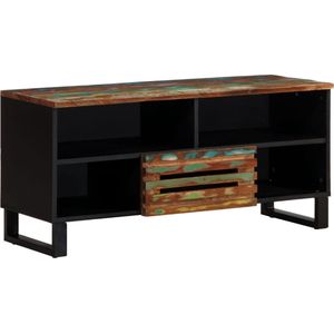 vidaXL - Tv-meubel - 100x34x46 - cm - massief - acaciahout