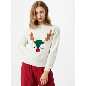 Starry Indigo - Foute Kersttrui / Sweater Dames - Reindeer