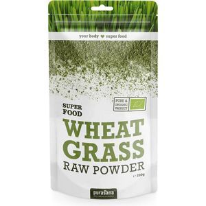 Purasana Wheat Grass Powder Bio 200 gr