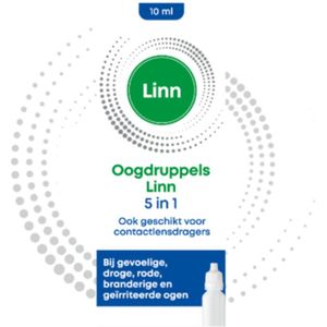 Linn - Oogdruppels 5-in-1 Euphrasia & Hyaluron - 10 ml - 2x