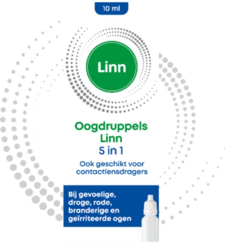 Linn - Oogdruppels 5-in-1 Euphrasia & Hyaluron - 10 ml - 2x