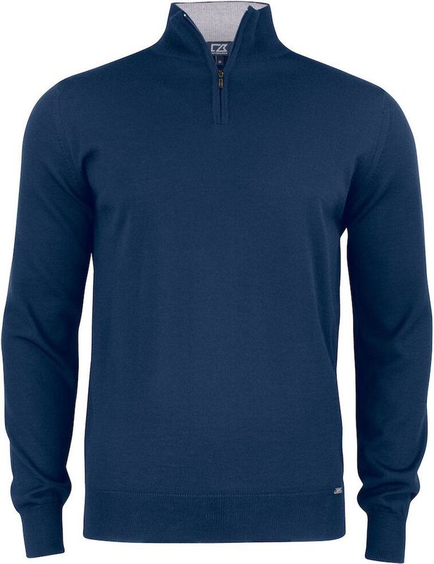 Cutter & Buck Everett HZ Sweater Heren 355420 - Dark Navy