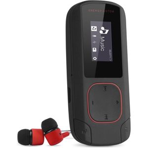 MP3 Clip Bluetooth - 8 GB, Clip, FM Radio en microSD - Koraalrood