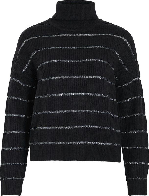 VILA - VIZAZA - Trui - Zwart - Knitwear - Lange Mouw