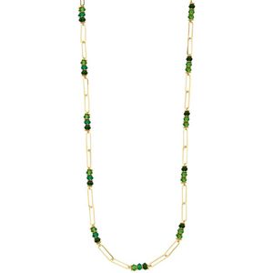 Les Cordes - DASIOLANG - Collier - Meerkleurig - Groen - Metaal - Juwelen - Sieraden - Dames