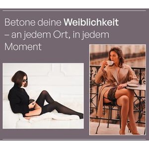 Italiaanse jarretelkousen met kant - dames - steunpanty's - 1 stuk