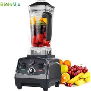 Multifunctionele keukenmachine - 36000 RPM - 2200W - Blender - Mixen - Pureren - Keukenmixer - Smoothie maker - 2 Liter - inclusief droogmolen 500ML - ABS - Antraciet