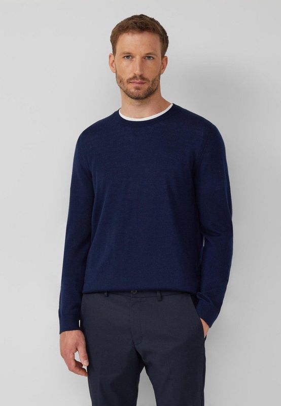 s.Oliver - Strickpullover - Merinowol - Normale Pasvorm - Ronde Hals