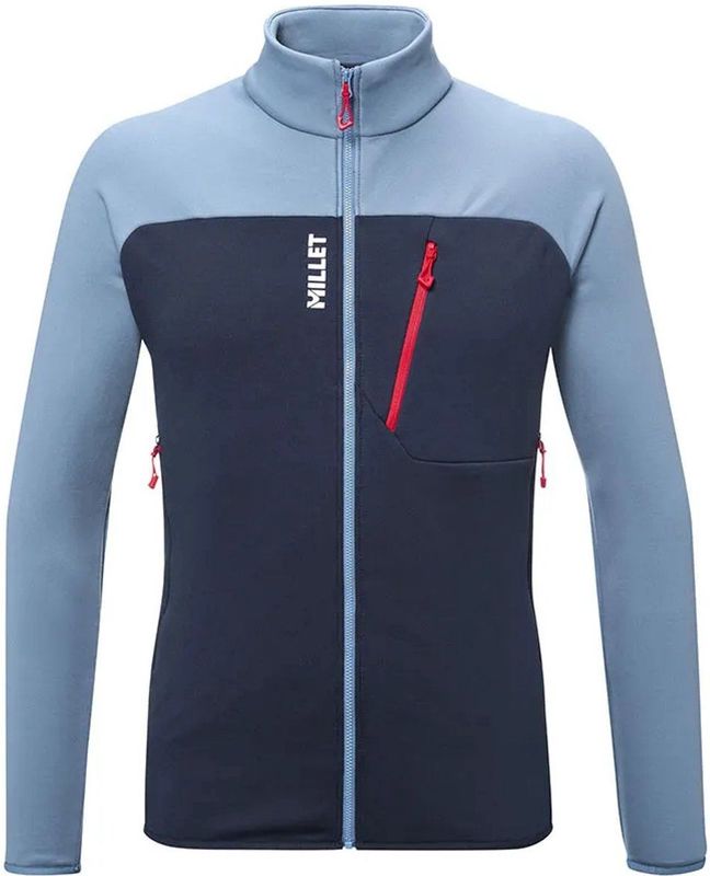 Millet - Seneca - Fleece - Blauw - Met Volledige Rits