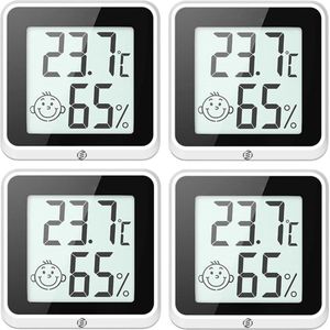 Equivera Huisthermometer - Kamerthermometer - Binnenshuis - Digitale Thermometer - Hygrometer