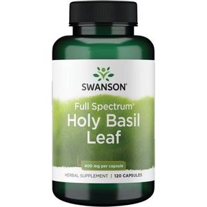 Swanson - Heilig Basilicumblad - 800 mg - 120 Capsules