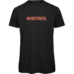 T-shirt zwart L - Hockeytrutje - oranje - soBAD. | T-shirt unisex | T-shirt mannen | T-shirt dames | Hockey | Oranje
