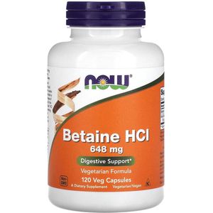 Betaine HCL 648 mg - 120 capsules