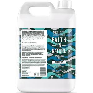 Faith in Nature Parfumvrije Shampoo - 5L